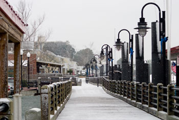 Wilmington in the Snow, picture taken by Zach Dotsey